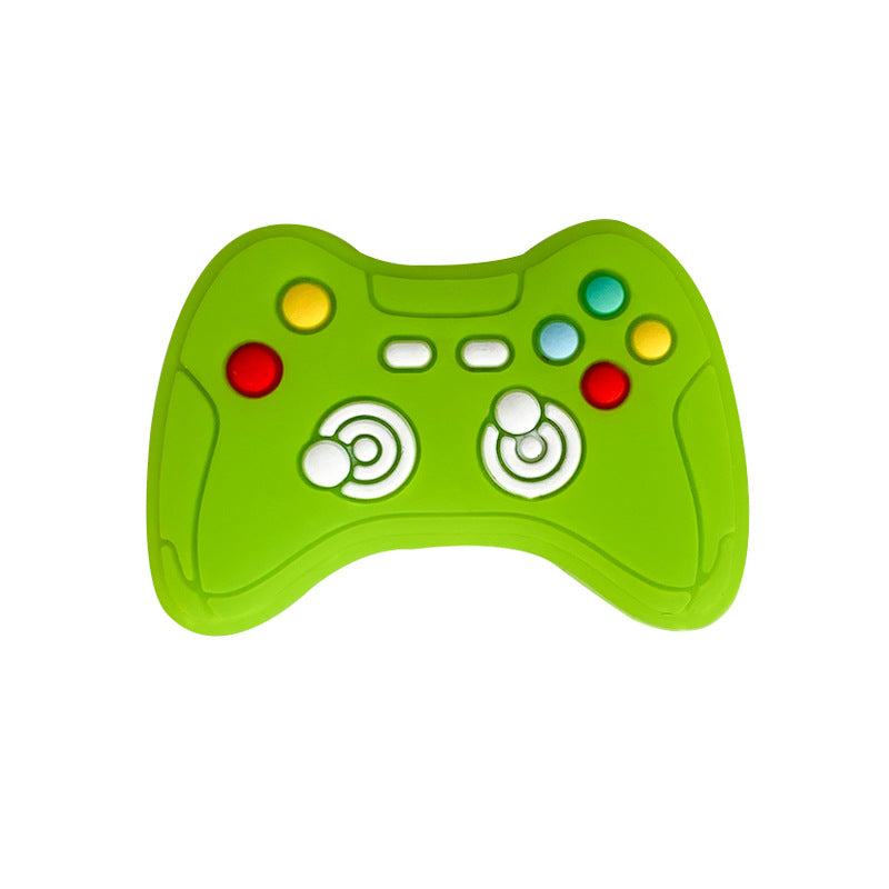 Silicone Focal Beads Game Controller Colorful Matte Finish 10pcs 9