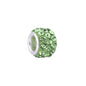 Rhinestone Spacer Clay Beads 7x11mm Chunky Large Hole 100pcs 16