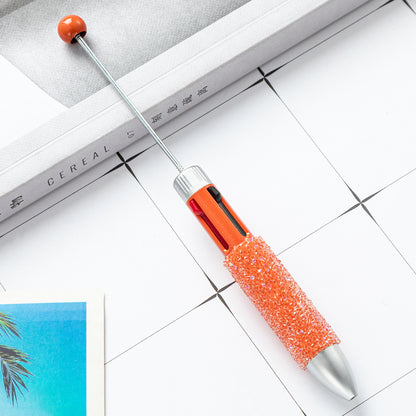 Beadable Pen Four Color Plastic Sugar Bead Design 4 In 1 11