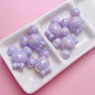 Glow Acrylic Mickey Head Acrylic Beads 28mm Pastel Glow 5pcs 8