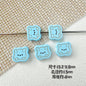 Bear Metal Beads 13mm Glossy Painted Alloy 10pcs 4