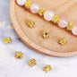 Alloy Rose Spacer Beads 8mm Tibetan Style 100pcs 5