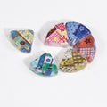 Cake Slice Acrylic Beads 21mm Colorful Mixed 10pcs 2