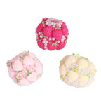 Embellished Double Layer Strawberry Clay Beads 22mm 5pcs 5