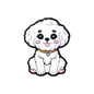 Silicone Focal Beads Puppy Heart Shape Rainbow Paw Prints 20pcs 5