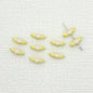 Heart Wing Metal Beads 14mm Bright Enamel Painted Alloy 20pcs 7