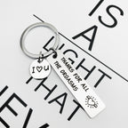 Engraved Stainless Steel Keychain Thanks For All The Orgasms