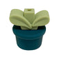 Silicone 3D Focal Beads Flowerpot Grass With Leaf Cluster 20pcs 19