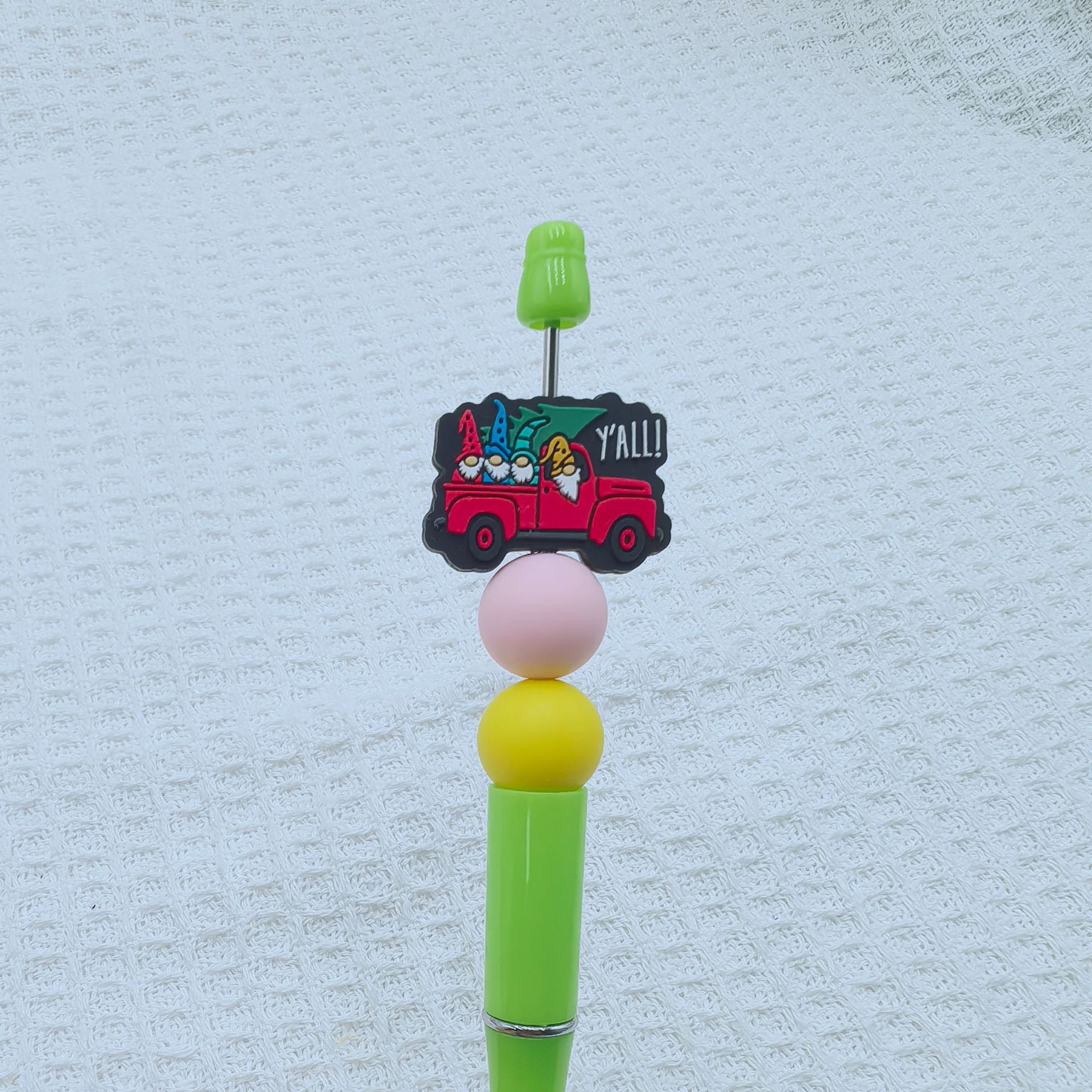 Silicone Focal Beads Halloween Car Series 20pcs 8