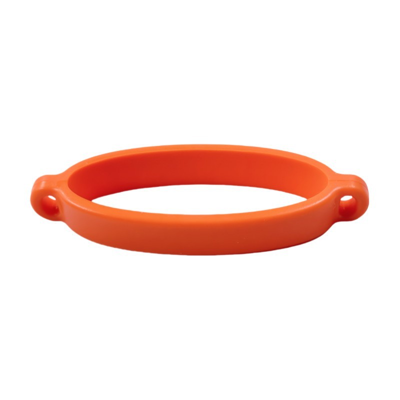 Beadable Silicone Tumbler Chain Holders Flexible Colorful PU Leather 10pcs 10