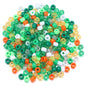 Festival Theme Pony Beads 9mm Acrylic Assorted Colors 200pcs 16