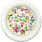 Four Leaf Clover Metal Beads 7.5mm Baking Painted Alloy Spacer 50pcs 5