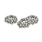 Alloy Flower Bead Caps 12mm Antique Silver Cluster 100pcs 5