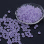 Glass Rondelle Spacer Beads 8mm Semi Transparent Imitation Jade 100pcs 17