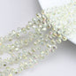 Crystal Teardrop Czech Glass Beads 6 9mm Iridescent Colors 100pcs 7