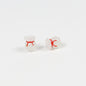 Lampwork Glass Beads Money Bags 10x12mm 12x15mm Mixed Colors 50pcs 10
