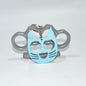 Cat Ear Self Defense Keychain Zinc Alloy 7cm 2pcs 13