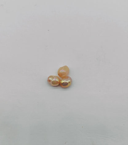Plating Colorful Imitation Pearl Acrylic Beads 8mm 100pcs 15