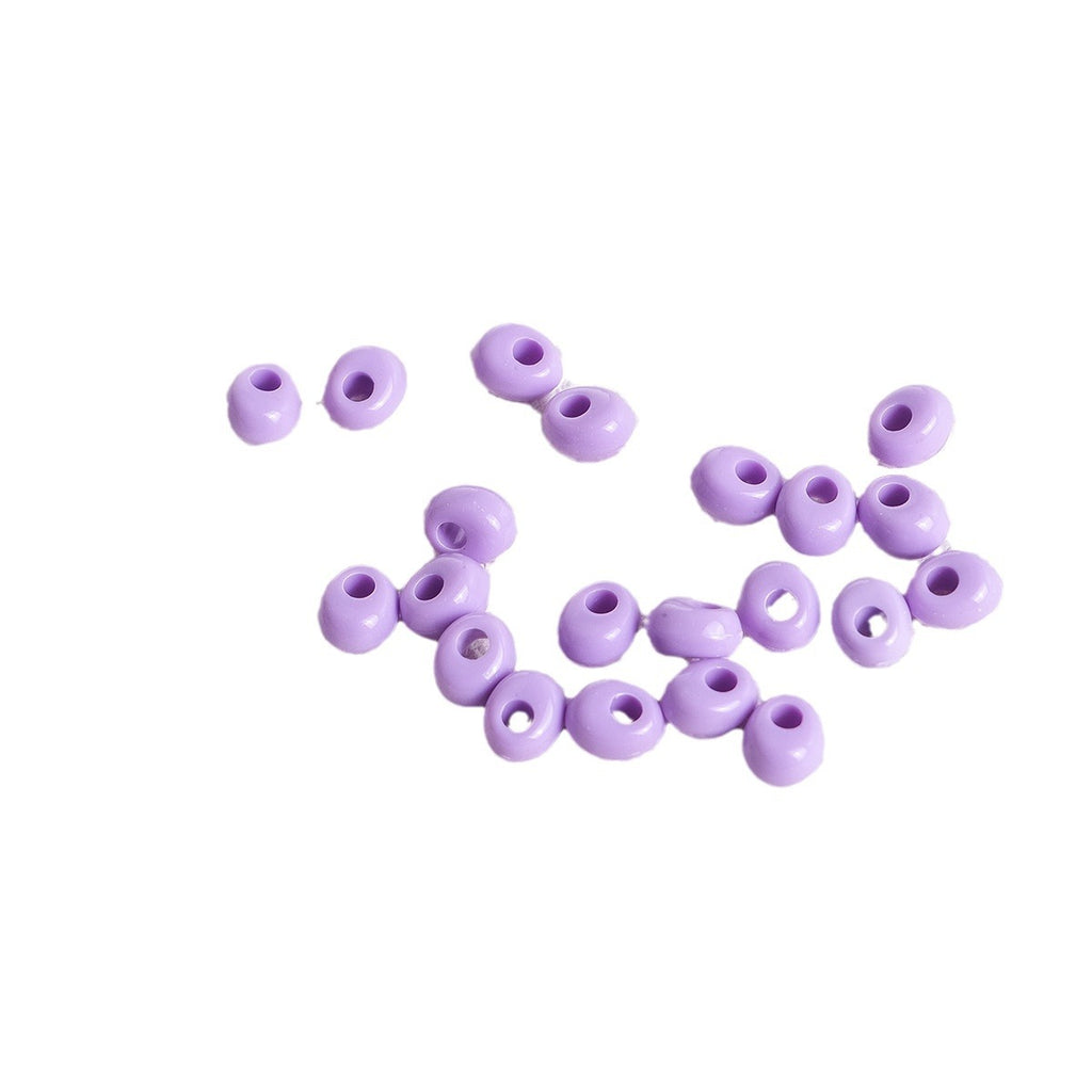 Acrylic Water Drop Spacer Beads 5mm Solid Color 162pcs 5