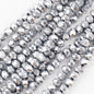 Transparent Faceted Glass Beads 10mm Colorful Mixed 136pcs 15