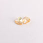 Plating Faceted Heart Acrylic Beads 13mm Transparent AB Colored 100pcs 10