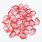 Electroplated Small Fish Glass Beads 10x14mm Translucent 30pcs 25