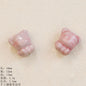 Hand Painted Animal Ceramic Beads Colorful Assorted Shapes 5pcs 13