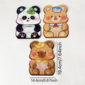 Animal Shaped Zip Lock Bags Plastic 19.4x14.4cm Top Seal 10pcs 5