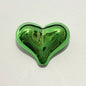 UV Plating Heart Acrylic Beads 22mm Metallic Colorful 20pcs 9