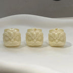 Glossy Dancing Lion Shaped Resin Beads 16mm 50pcs 3