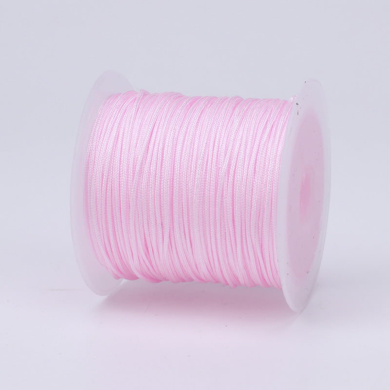 Nylon Thread 0.8mm Diameter 40m Colorful Jewelry Stringing Cord 18