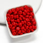 Acrylic Flat Spacer Beads 8mm Glossy Candy Color 100pcs 17