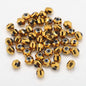 Faceted Glass Beads 8mm Watermelon Electroplated Iridescent 30pcs 24