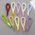 Plush Phone Charm Candy Color Soft Polyester Loop 2pcs 16cm