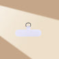 Fabric Tether Tabs Keychain Accessories 55mm Metal D Ring 20pcs 5