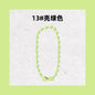 Multi Colored Iron Ball Chain Key Rings 10mm 12mm Length 100pcs 19