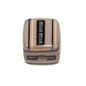 Striped Designer M Acrylic Square Beads 14mm 10pcs 22