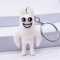 Soft Rubber Cartoon Monster Keychain Colorful Garten Of Banban Plush 12