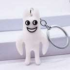 Soft Rubber Cartoon Monster Keychain Colorful Garten Of Banban Plush 12