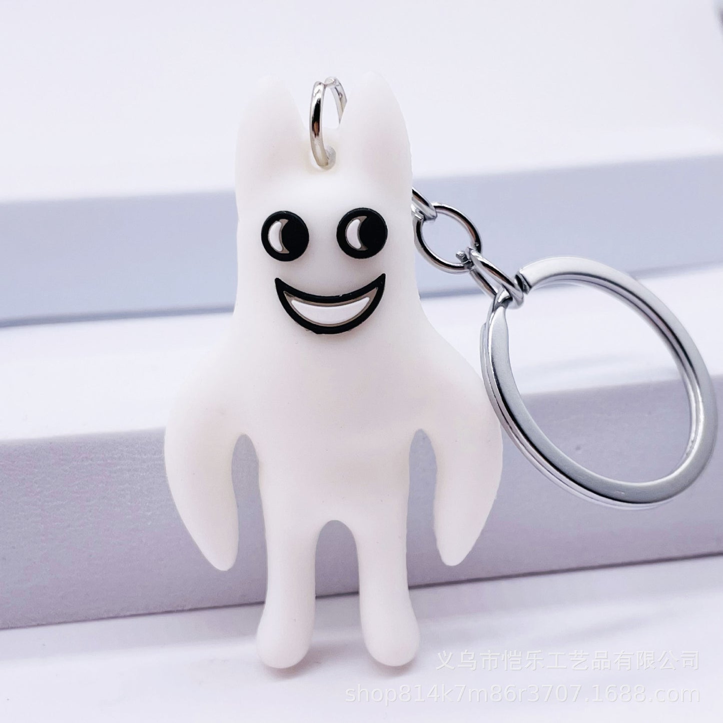 Soft Rubber Cartoon Monster Keychain Colorful Garten Of Banban Plush 12