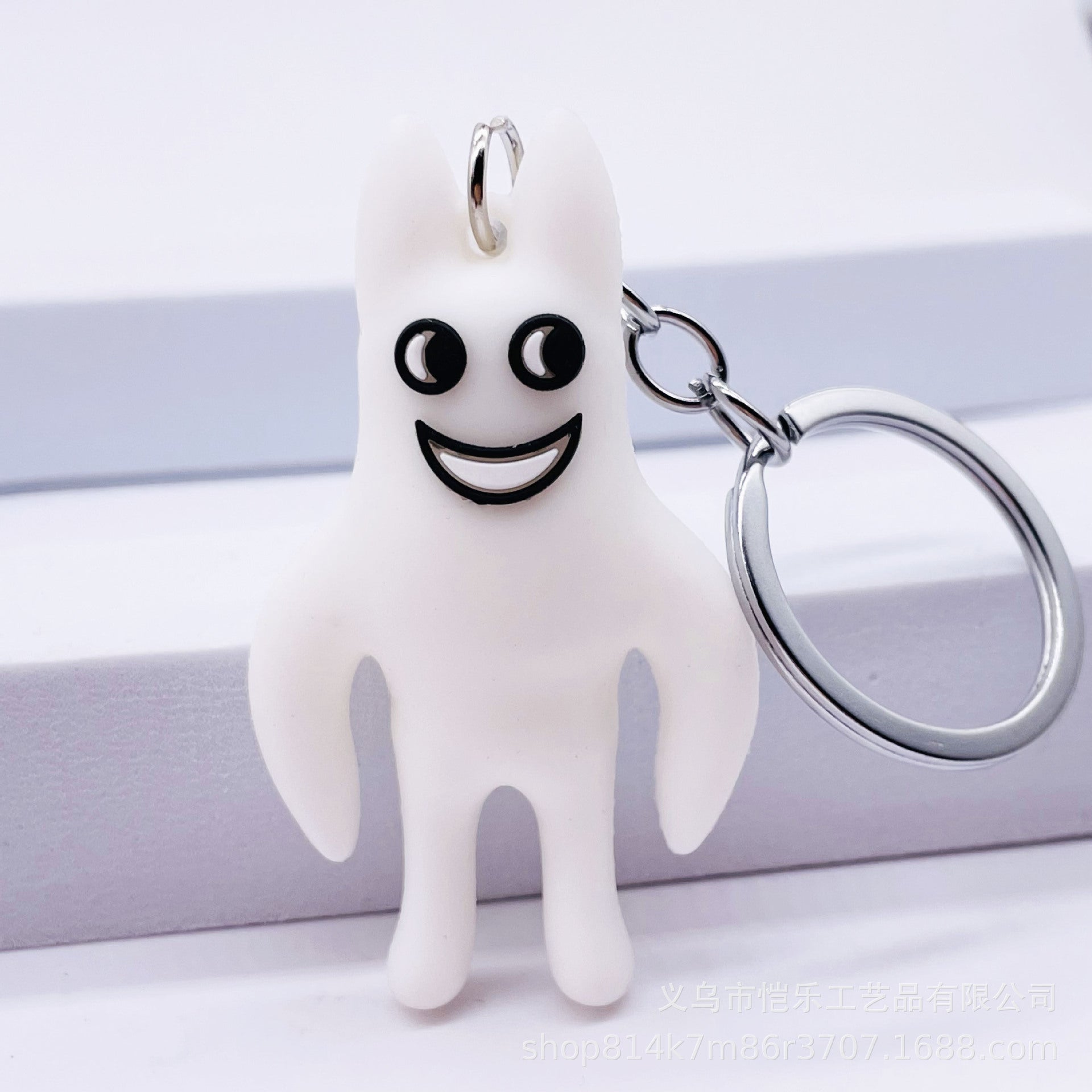 Soft Rubber Cartoon Monster Keychain Colorful Garten Of Banban Plush 12