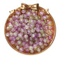 Ice-Cracked Round Glass Beads 8mm Vibrant Vintage Colors 50pcs 19