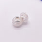 Acrylic Spacer Beads 14mm Crackle Large Hole 50pcs 15