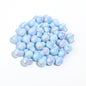 Candy Color Mushroom Acrylic Beads 13mm Glossy Iridescent 10pcs 11