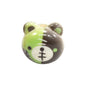 Cartoon Character Bear Head Acrylic Beads 17mm Colorful 10pcs 15