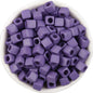 Solid Color Rounded Square Acrylic Beads 7mm Large Hole 100pcs 11