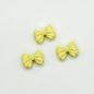 Bow Metal Beads 12mm Glossy Baking Painted Alloy 20pcs 14