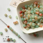 Vintage Irregular Gradient Green Acrylic Beads Organic Retro Style 6