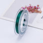Elastic Spandex Thread 0.6mm Stretch Durable Multicolor 10pcs 10m Rolls 19