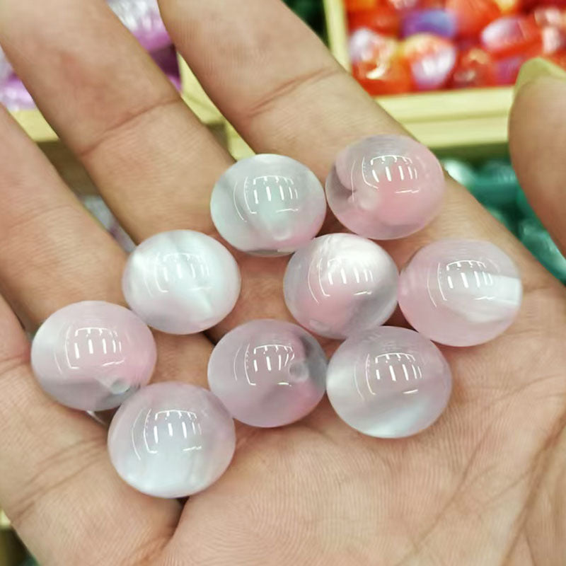 Vintage Gradient Resin Beads 10/12/16mm Swirling Galaxy Colors 20pcs 15